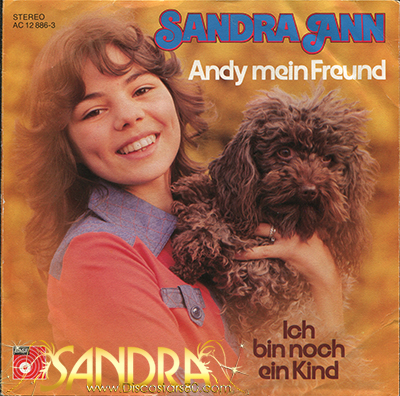 Andy mein Freund (1976) front side