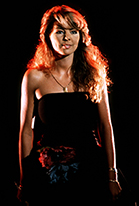 1988  Photoshoot during performance at Montreux Pop Festival (Switzerland)
