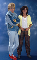 1985 Promo Photoshoot for Pop-Rocky Magazine (photogpraphers: Max Kohr)